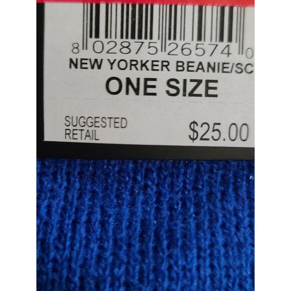 Hurley New York Beanie Winter Hat and Scarf Set Lot of 2 - Picture 4 of 4